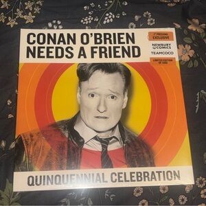 SEALED Conan O'Brien Needs A Friend: Quinquennial Celebration Exclusive LP vinyl